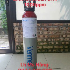 Bình khí hiệu chuẩn CH4 1000ppm 5 Bình khí hiệu chuẩn CH4 1000ppm