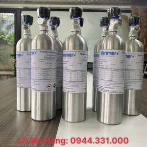 Bình khí hiệu chuẩn 100ppm H2S 4 Bình khí hiệu chuẩn 100ppm H2S