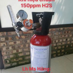 Bình khí hiệu chuẩn 150ppm H2S