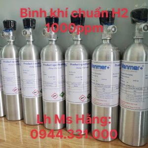 Bình khí hiệu chuẩn H2 1000ppm