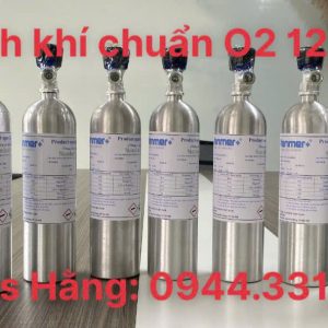 Bình khí chuẩn O2 12%
