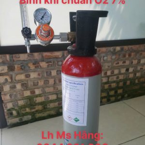 Bình khí chuẩn O2 7% 5 Bình khí chuẩn O2 7%