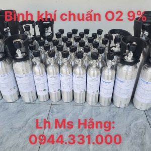 Bình khí chuẩn O2 9%