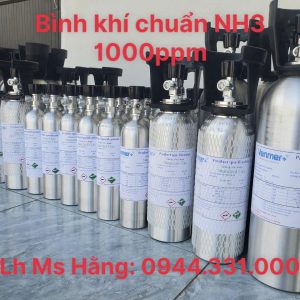 Bình khí hiệu chuẩn NH3 1000ppm 5 Bình khí hiệu chuẩn NH3 1000ppm