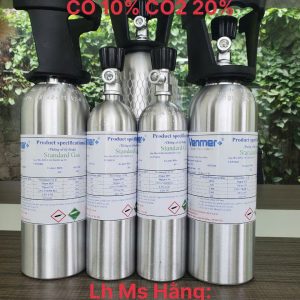 Bình khí chuẩn H2 4% CO 10% CO2 20% 5 Bình khí chuẩn H2 4% CO 10% CO2 20%
