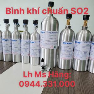 Bình khí chuẩn SO2 4 Bình khí chuẩn SO2