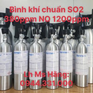 Bình khí chuẩn CO 9,5% C3H8 9500 ppm