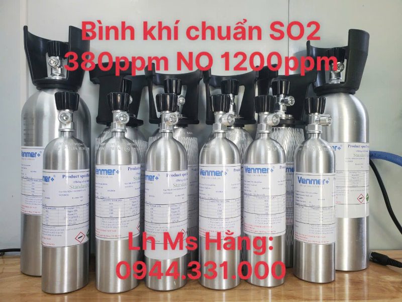 Bình khí chuẩn CO 9,5% C3H8 9500 ppm