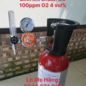Bình khí chuẩn CO 100 ppm O2 4 vol% 4 Bình khí chuẩn CO 100 ppm O2 4 vol%