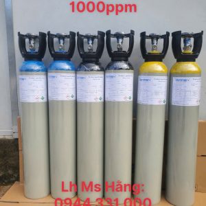 Bình khí hiệu chuẩn HCL 1000ppm 4 Bình khí hiệu chuẩn HCL 1000ppm