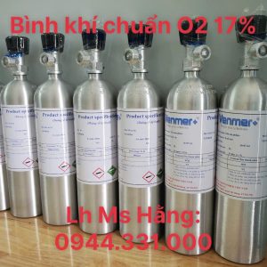 Bình khí chuẩn O2 17%