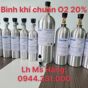 Bình khí chuẩn O2 20% 5 Bình khí chuẩn O2 20%