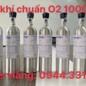 Bình khí hiệu chuẩn O2 1000ppm