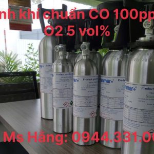 Bình khí chuẩn CO 100 ppm O2 5 vol% 4 Bình khí chuẩn CO 100 ppm O2 5 vol%