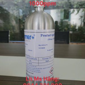 Bình khí hiệu chuẩn CH4 1000ppm