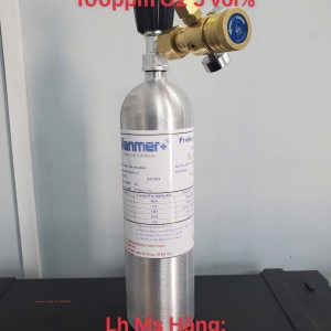 Bình khí chuẩn CO 100 ppm O2 5 vol% 5 Bình khí chuẩn CO 100 ppm O2 5 vol%