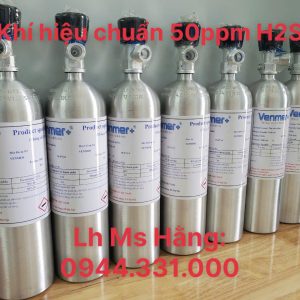 Khí hiệu chuẩn 50ppm H2S