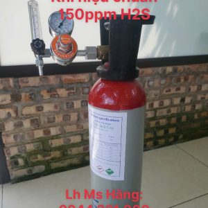 Bình khí hiệu chuẩn 150ppm H2S 4 Bình khí hiệu chuẩn 150ppm H2S