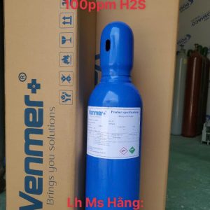 Bình khí hiệu chuẩn 100ppm H2S 5 Bình khí hiệu chuẩn 100ppm H2S