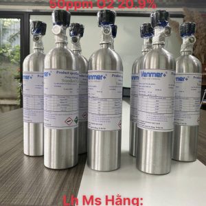 Bình khí chuẩn C3H8 50ppm O2 20.9%