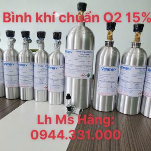 Bình khí chuẩn O2 15%