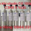 Bình khí chuẩn CO 100ppm C3H8 5 %LEL 7 Bình khí chuẩn CO 100ppm C3H8 5% LEL
