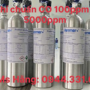 Bình khí chuẩn CO 100ppm C3H8 5000ppm 5 Bình khí chuẩn CO 100ppm C3H8 5000ppm