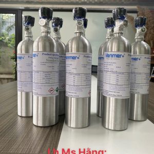 Bình khí chuẩn CO 100ppm C3H8 800ppm