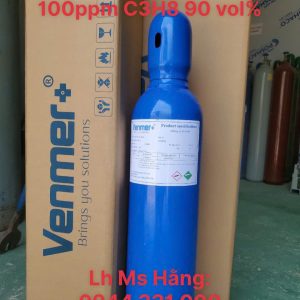 Bình khí chuẩn CO 100ppm C3H8 90 vol% 5 Bình khí chuẩn CO 100ppm C3H8 90 vol%