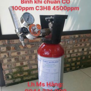 Bình khí chuẩn CO 100ppm C3H8 4500ppm 4 Bình khí chuẩn CO 100ppm C3H8 4500ppm