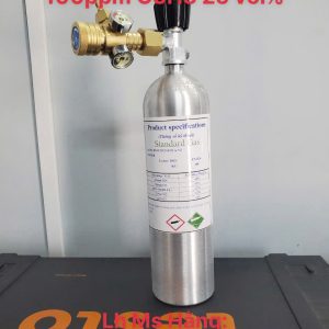 Bình khí chuẩn CO 100ppm C3H8 25 vol%