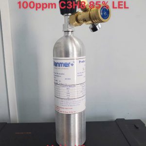 Bình khí chuẩn CO 100ppm C3H8 85% LEL