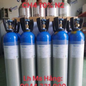 Bình khí chuẩn CH4 10% N2 5 Bình khí chuẩn CH4 10% N2
