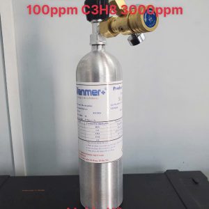 Bình khí chuẩn CO 100ppm C3H8 3000ppm 5 Bình khí chuẩn CO 100ppm C3H8 3000ppm