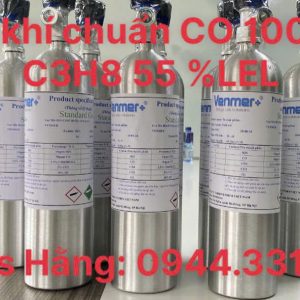 Bình khí chuẩn CO 100ppm C3H8 55% LEL