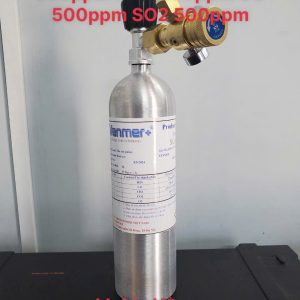 Bình khí chuẩn NO 500ppm CO2 500ppm CO 500ppm SO2 500ppm