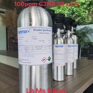 Bình khí chuẩn CO 100ppm C3H8 30 vol% 5 Bình khí chuẩn CO 100ppm C3H8 30 vol%
