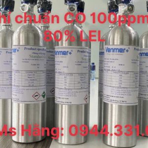 Bình khí chuẩn CO 100ppm C3H8 80% LEL