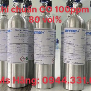 Bình khí chuẩn CO 100ppm C3H8 80 vol% 5 Bình khí chuẩn CO 100ppm C3H8 80 vol%