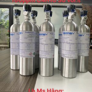 Bình khí chuẩn CO 100ppm C4H10 30 vol% 5 Bình khí chuẩn CO 100ppm C4H10 30 vol%