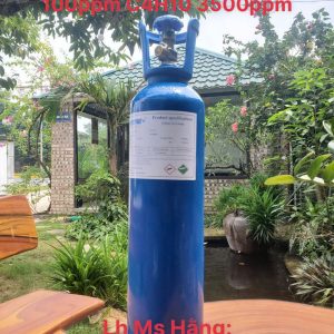 Bình khí chuẩn CO 100ppm C4H10 3500ppm 5 Bình khí chuẩn CO 100ppm C4H10 3500ppm