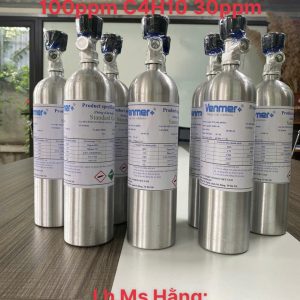 Bình khí chuẩn CO 100ppm C4H10 30ppm 4 Bình khí chuẩn CO 100ppm C4H10 30ppm